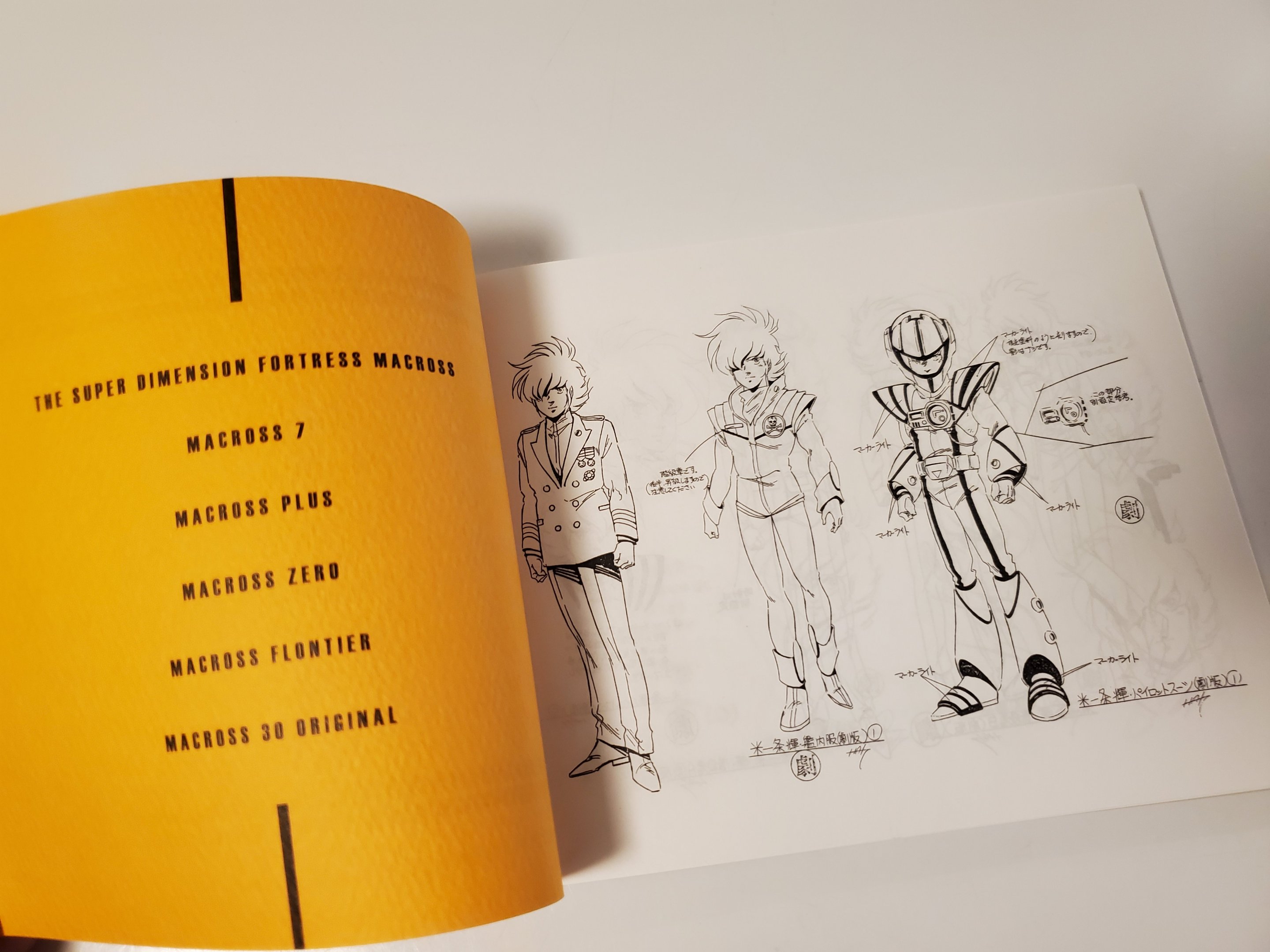Macross Shoji Kawamori Designer's Note Art Book Japan NEW