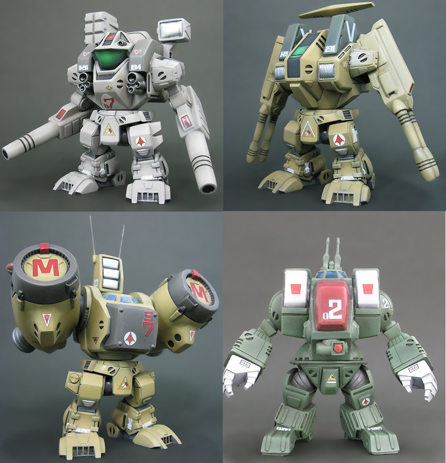 four SD destroids