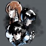 macross trio gray shirt