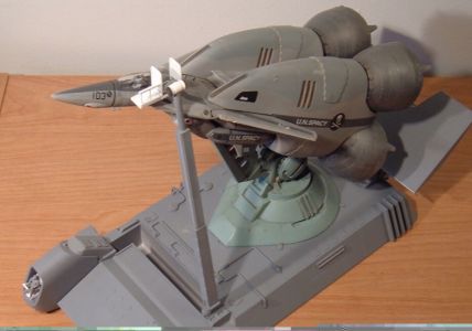 1/72 Booster Launch Vehicle In Progress