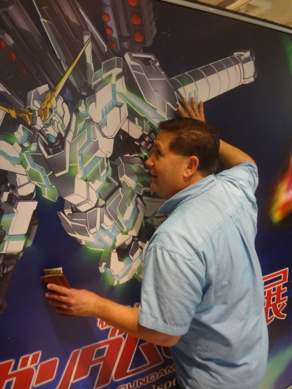 Did we mention that Tom likes Gundam?