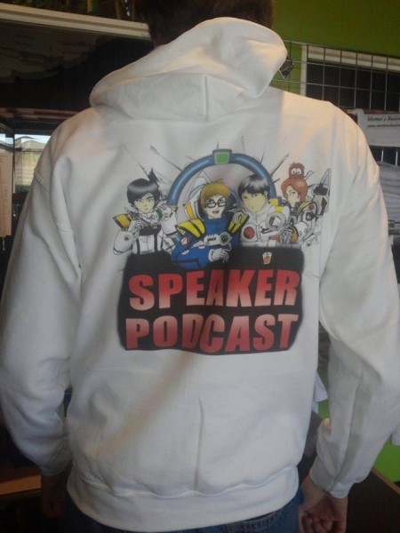 A big shoutout to Kyle who helped us design these deculturific SpeakerPODcast hoodies just in time for MWC!