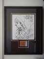 Framed Lynn Minmay Sketch.