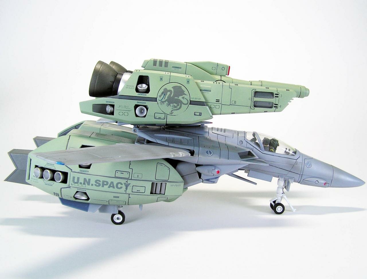 VF-1A Low Vis w/ Green Fast Packs