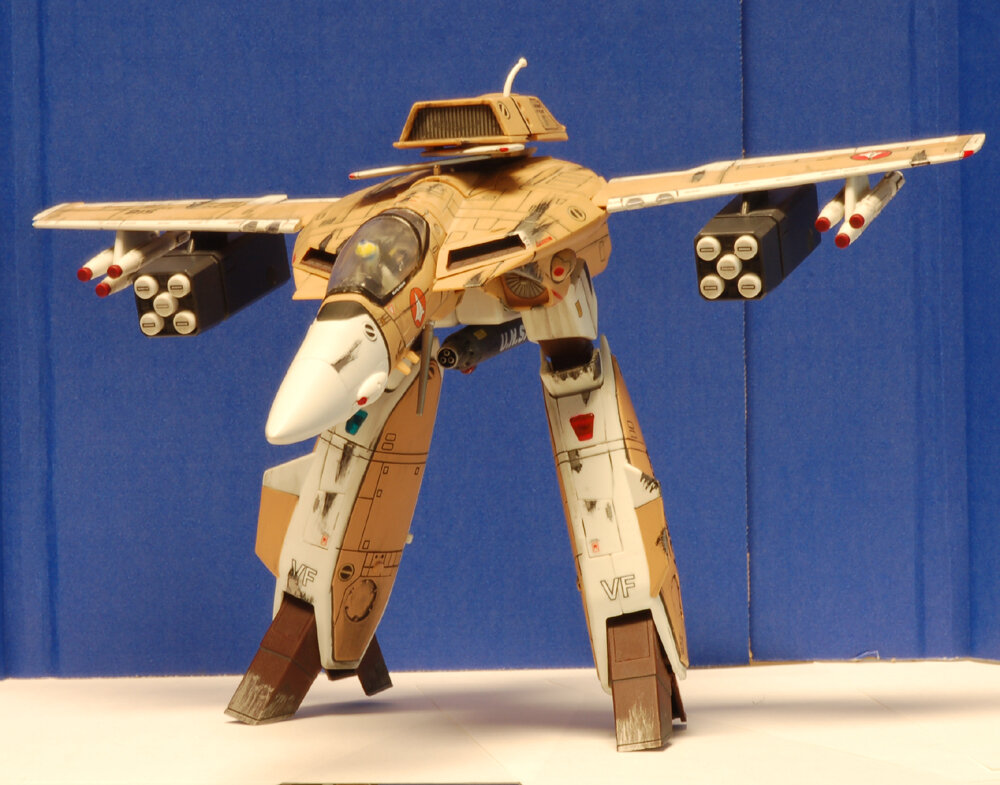 Weathered VF-1A Cannon Fodder
