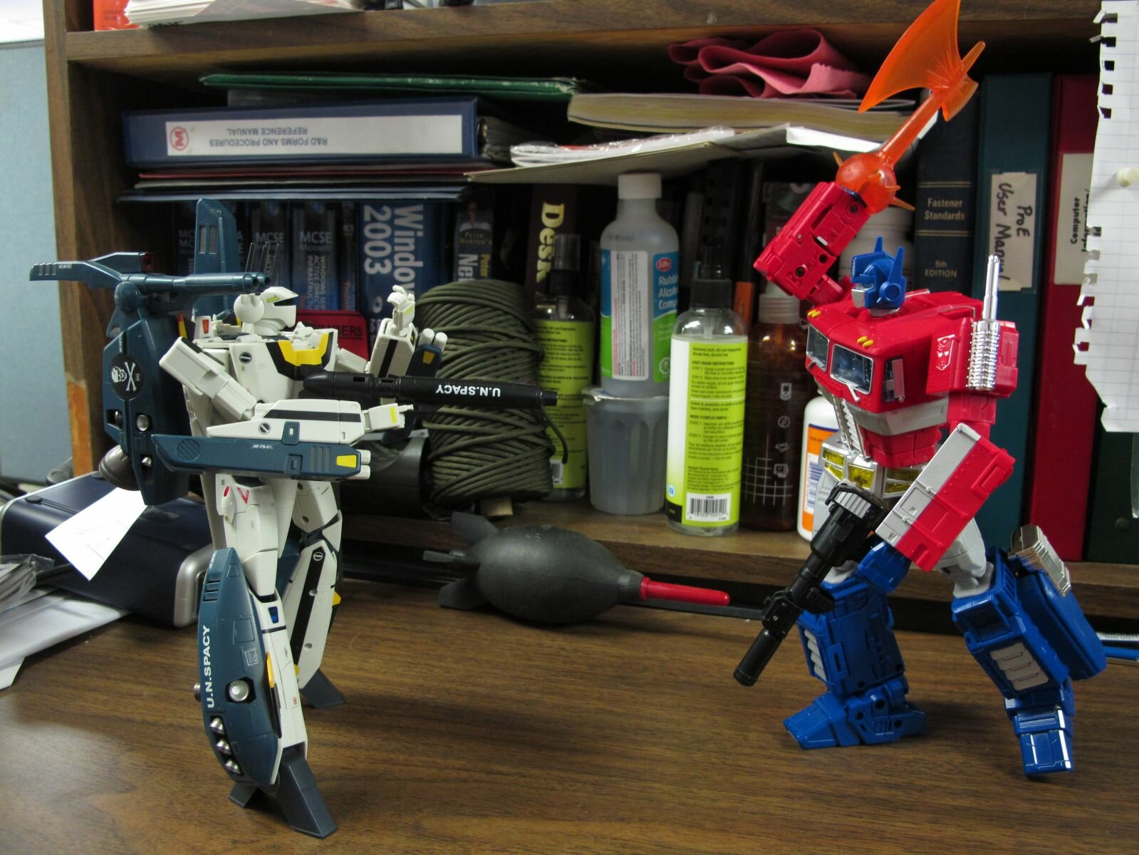 Optimus Vs. Focker