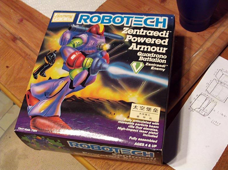 Robotech toy Nosjadeul-Ger Box