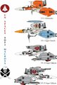 Macross VF-1 Super Valkyrie Fighters By jinyol