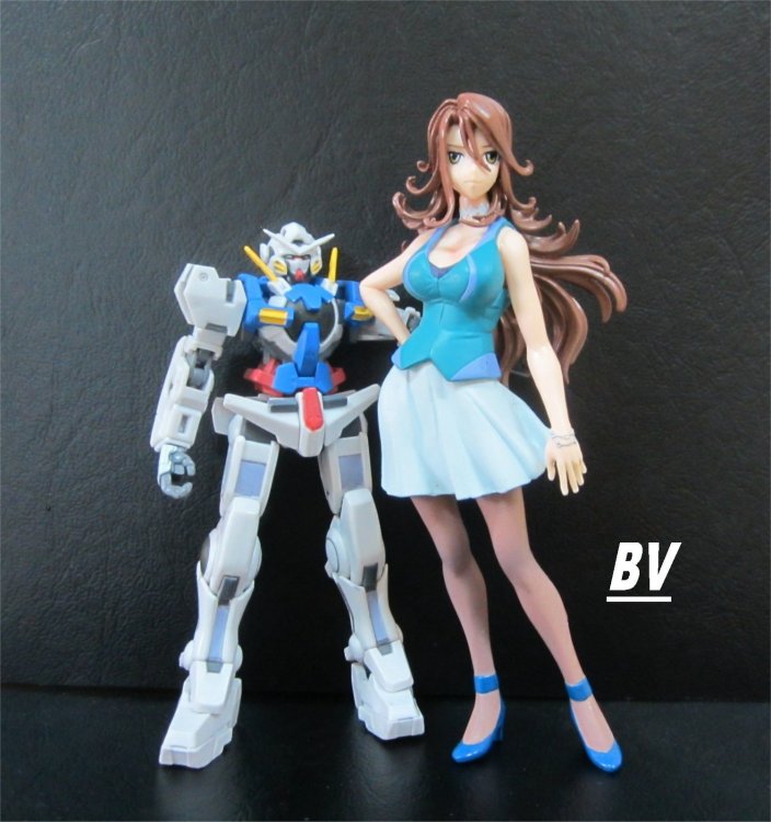 MSG00. Sumeragi & Gundam Exia.jpg
