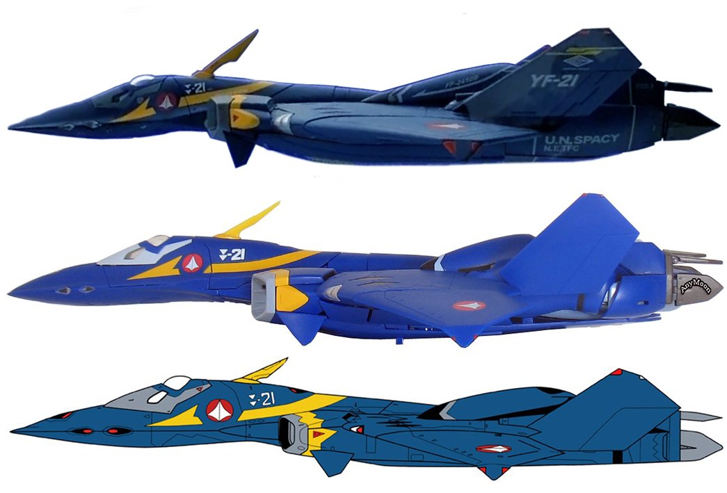 YF-21 DX-Yamato-LineArt comparison_4.jpg