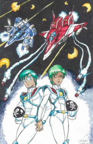 Robotech II The Sentinels Max & Miriya Sterling Commission by Greg Lane.JPG