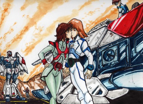Robotech  Southern Cross Marie Crystal & Sean Phillips Commission by Greg Lane.jpg